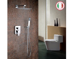7.Bộ cây sen vòi tắm nóng lạnh Âm tường Hợp kim - Siêu cấp ITALIA